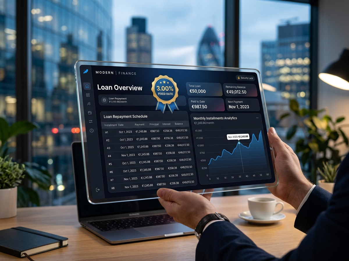 OlympeFinance Dashboard & Plan d'Amortissement